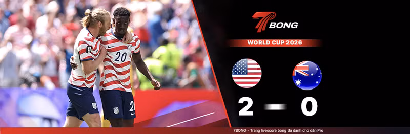 7BONG highlight: USA VS Australia [20-06-26] • FIFA World Cup 