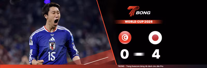7BONG highlight: Tunisia VS Nhật Bản [21-06-26] • FIFA World Cup