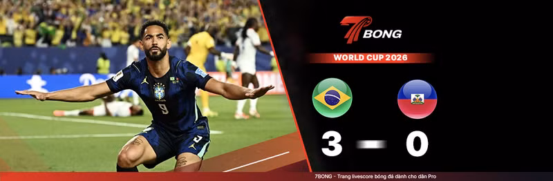 7BONG highlight: Brazil VS Haiti [20-06-26] • FIFA World Cup 