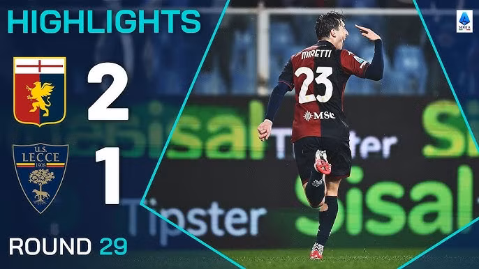 Video bàn thắng Genoa 2-1 Lecce
