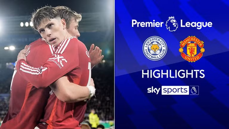 Video bàn thắng Leicester City 0 - 3 Man United: Vòng 29 Ngoại hạng anh